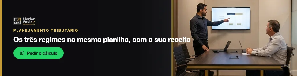 Peça o cálculo comparativo dos três regimes à MP Assessoria Contábil